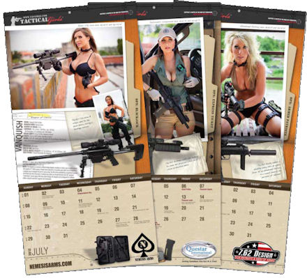 Girl Calendars on Tac Girls 2012