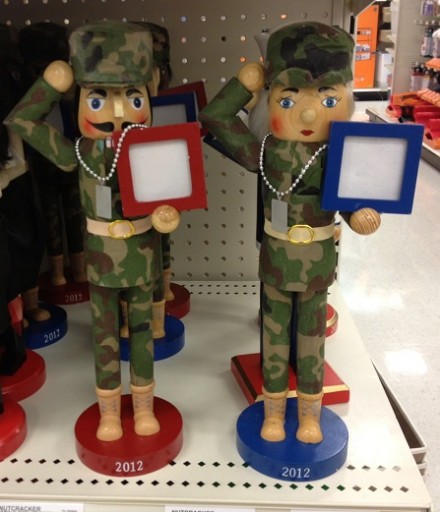 Camouflage Nutcrackers