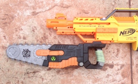 nerf gun saw