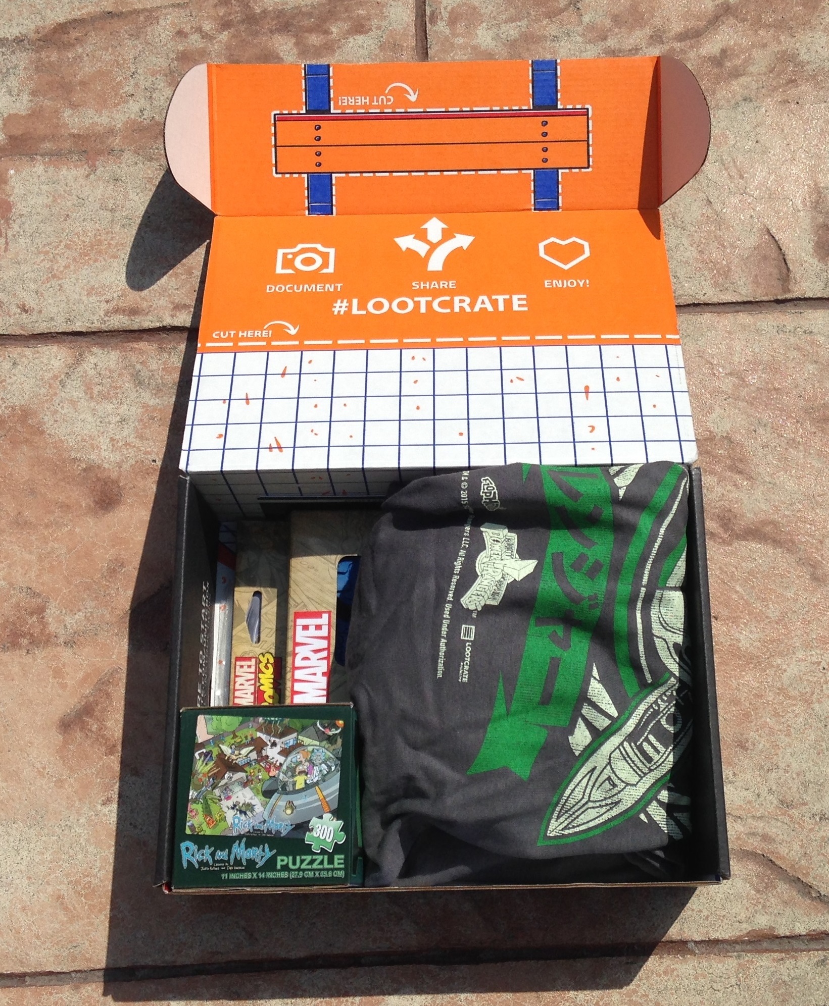 loot crate gundam box