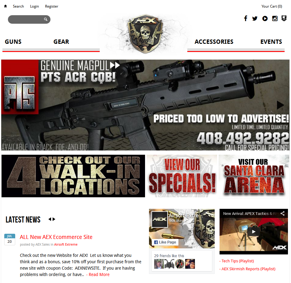 Airsoft extreme coupons